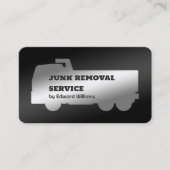 ジャンク除去ダンプトラックの名刺 名刺 (正面)
