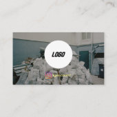 ジャンク除去産業 名刺 (裏面)