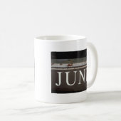 ジャンク:ヴィンテージ牽引トラックの標識 コーヒーマグカップ (正面右)