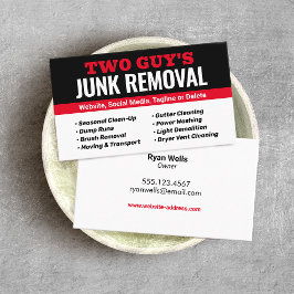 ジャンク&廃棄物運搬 名刺