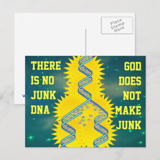 ジャンクDNAはがき ポストカード (正面/裏面)