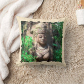 ジャングかわいらしル装飾用クッションのヒンドゥー教女神 クッション (ブランケット)