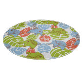 ジャングカラフルルゾウ カッティングボード (角)