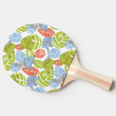 ジャングカラフルルゾウ 卓球ラケット (横)