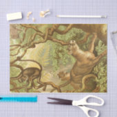 ジャングクールルの動物はクラフト愛好家を分離する 薄葉紙 (クラフト)