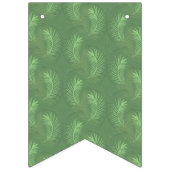 ジャングモダンル自然ントーンハッピーバースデー バンティングフラッグ (第1の旗)