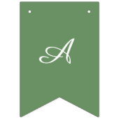 ジャングモダンル自然ントーンハッピーバースデー バンティングフラッグ (第3の旗)