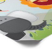 ジャングルおもしろい ポスター (角)