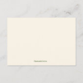 ジャングルからブックカードを、サファリからブックカードを エンクロージャーカード (裏面)