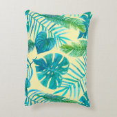 ジャングルから採れる熱帯植物の青々とした緑。エンドル アクセントクッション (裏面(縦))