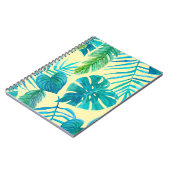 ジャングルから採れる熱帯植物の青々とした緑。エンドル ノートブック (左側)