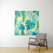 ジャングルから熱帯植物の緑豊かな緑。エンドル タペストリー (インサイチュ)