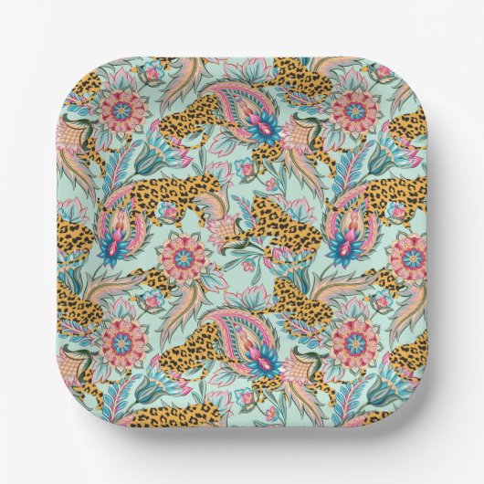 ジャングルがあなたと一緒にいられたら ペーパープレート (正面)