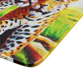 ジャングルで愛らしいジャガー・カブス。買今 カッティングボード (角)