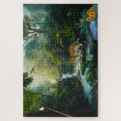 ジャングルで ジグソーパズル (縦)