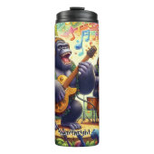 ジャングルにゴリラバンド タンブラー (正面)