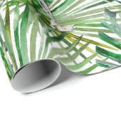 ジャングルに生息するアロハフラミンゴの鳥 ラッピングペーパー (ロールコーナー)