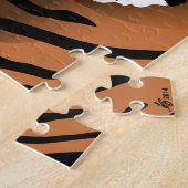 ジャングルに虎 ジグソーパズル (側面)