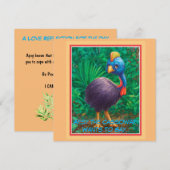 ジャングルのささやき エンカレッジシリーズ フラットカード (正面/裏面)