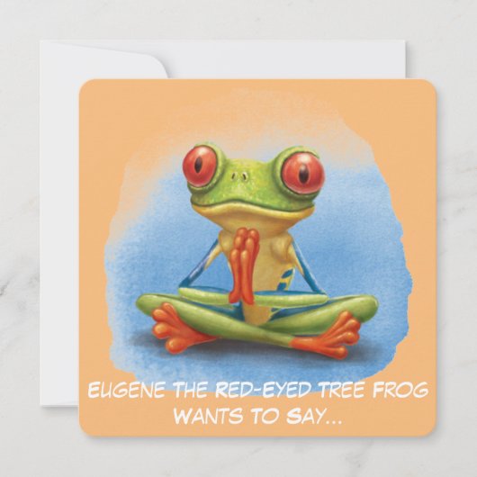 ジャングルのささやき エンカレッジシリーズ フラットカード (正面)