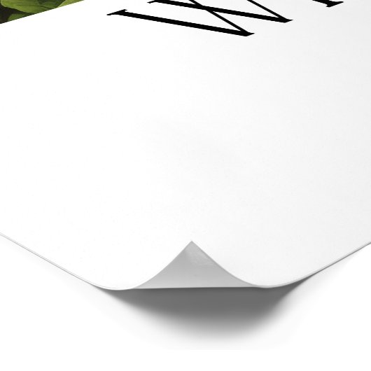 ジャングルのウイリアムモリスヴィンテージネコ ポスター (角)