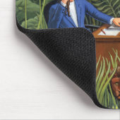 ジャングルのオフィスのマウスパッド マウスパッド (コーナー)