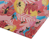 ジャングルのカエル カッティングボード (角)