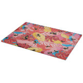 ジャングルのカエル カッティングボード (角)