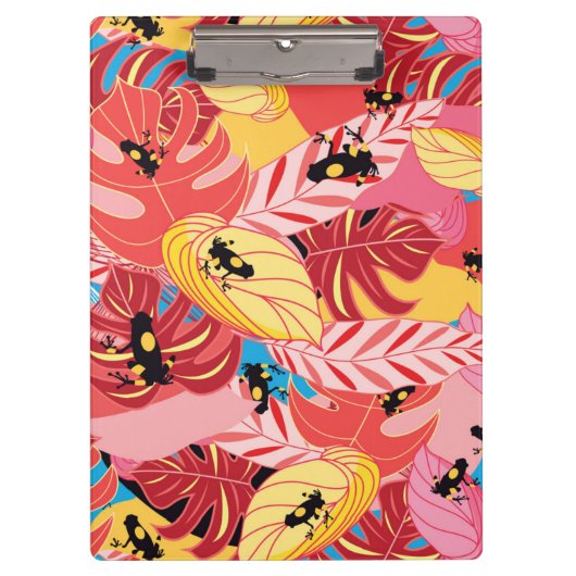 ジャングルのカエル クリップボード (正面)