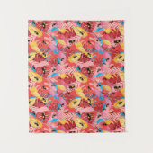 ジャングルのカエル タペストリー (正面)