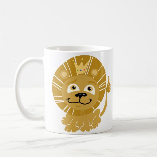 ジャングルのカートゥーン・キング コーヒーマグカップ (左)