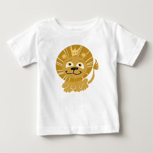 ジャングルのカートゥーン・キング ベビーTシャツ (正面)