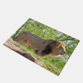 ジャングルのキング（ライオン）ドアマット ドアマット (アングル)