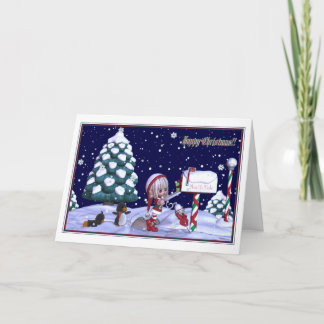 ジャングルのクリスマスカード1 シーズンカード