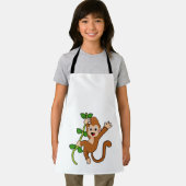 ジャングルのサル エプロン (インサイチュ)