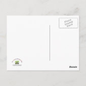 ジャングルのサル ポストカード (裏面)