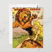 ジャングルのシーナ・クイーン ポストカード (正面/裏面)