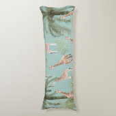 ジャングルのジラフ#3 #kids #wall #decor #art ボディピロー (正面縦)