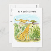 ジャングルのチートーポストカード ポストカード (正面/裏面)