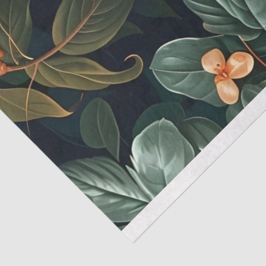 ジャングルのデコペに登場するヒョウ 薄葉紙 (詳細)