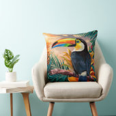 ジャングルのトゥーカン クッション (椅子)