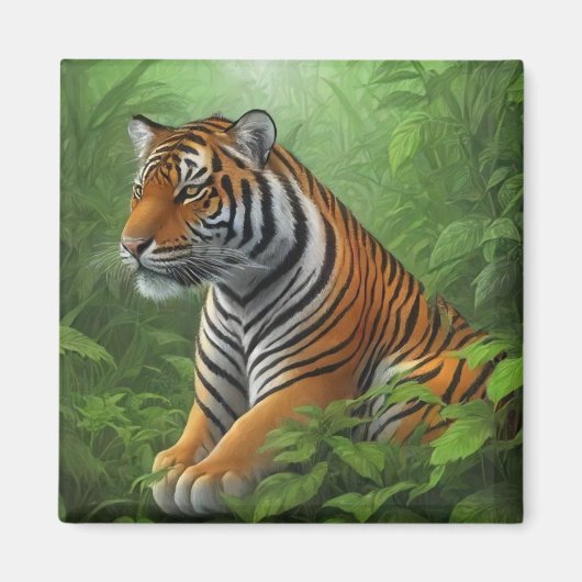 ジャングルのトラ マグネット (正面)