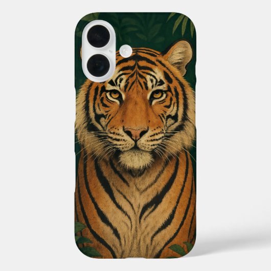ジャングルのトラ Case-Mate iPhoneケース (裏面)