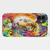ジャングルのトラ Case-Mate iPhoneケース (裏面(横))