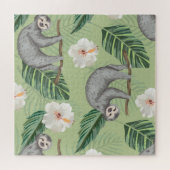 ジャングルのナマケモノ ジグソーパズル (横)