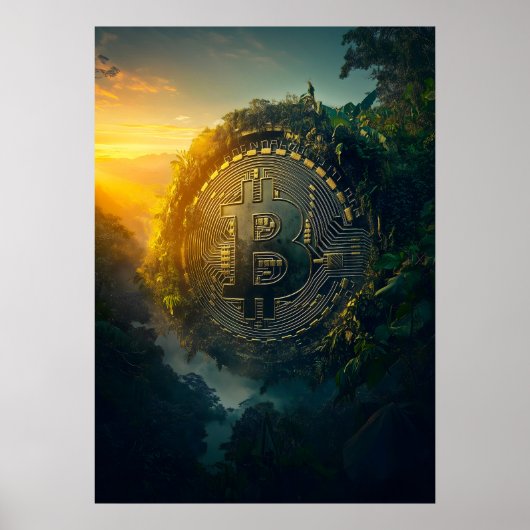 ジャングルのビットコイン ポスター (正面)