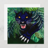 ジャングルのブラックパンサーの精神 (正面/裏面)