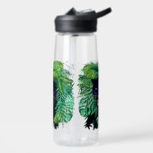 ジャングルのブラックパンサーの精神 ウォーターボトル (左面)