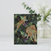 ジャングルのヤマネコヒョウ狩り ポストカード (スタンド正面)