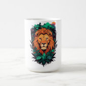 ジャングルのライオン コーヒーマグカップ (中央)